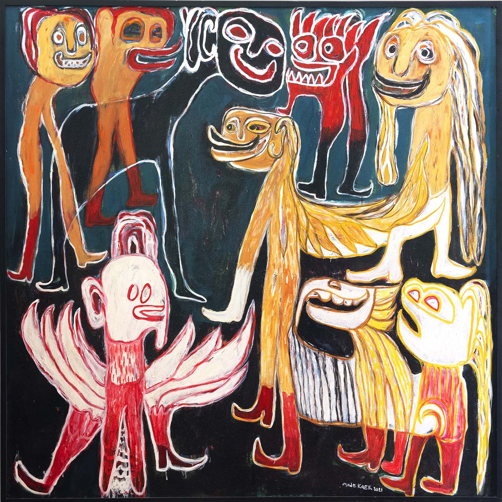 An angel seduced by wild horse - Made kaek | Aquilani & Sons